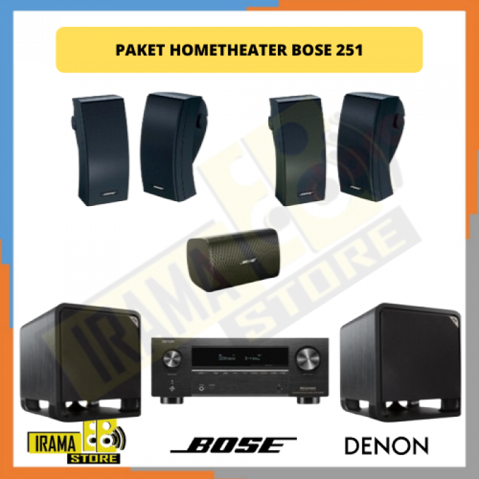 Paket Home Theater Speaker Bose 251 5.2